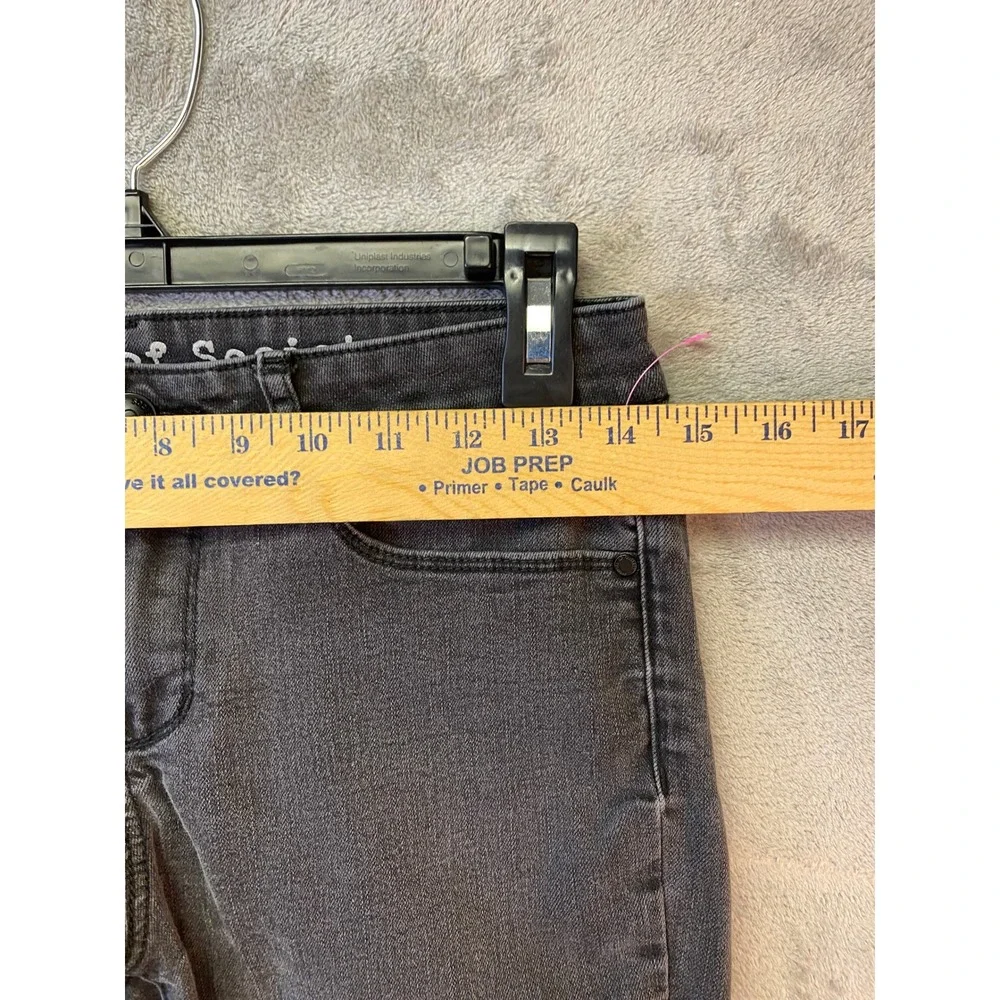 Articles of Society Heather Distressed Skinny Jeans Faded Black Size 26